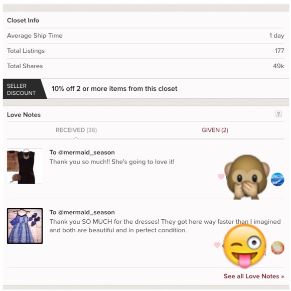 Welcome! Bookmark My Closet! - Picture 6 of 8